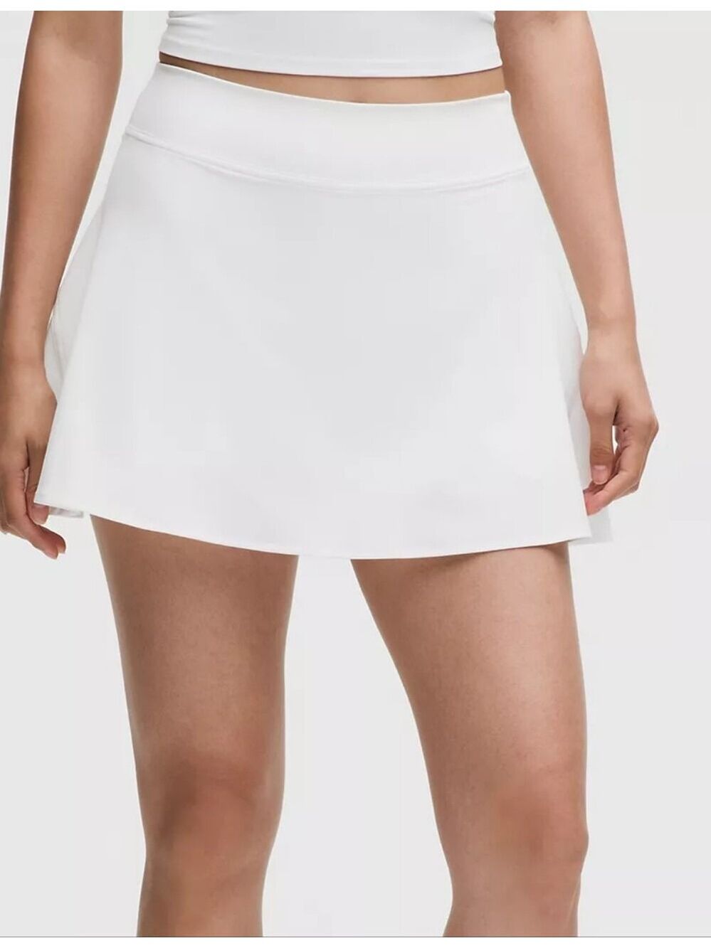 Lululemon Lightweight High-Rise Tennis Skirt - White